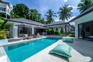 an image of a swimming pool in a villa at Baan Sook Jai in Mae Haad