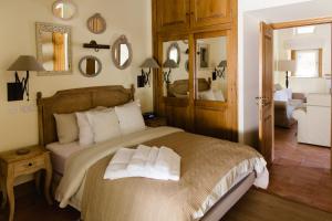 Una cama o camas en una habitación de Casa Bohemia