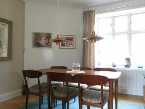Dining area at the apartment
