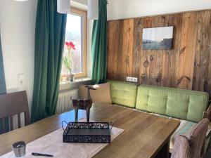 Posezení v ubytování Ferienhaus Schnitzhof