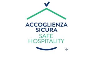 un segno che legga acociacion sigma safe hospitalify di Lifestyle Veneto Suite a Roma