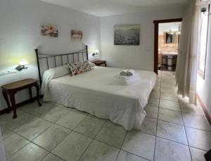 Postel nebo postele na pokoji v ubytování Hotel Al-Andalus