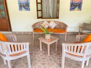 Posezení v ubytování Calou Guest House