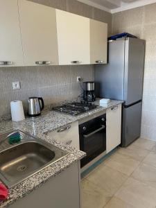 Kuchyň nebo kuchyňský kout v ubytování La Perla de Marrakech