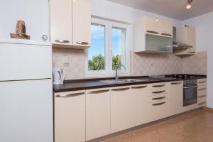 Kuchyňa alebo kuchynka v ubytovaní Apartments Darjan