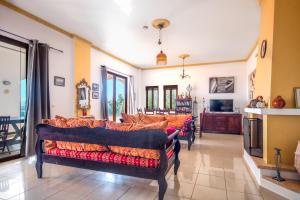 Η κουζίνα ή μικρή κουζίνα στο Villa Seli