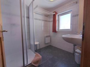 Kúpeľňa v ubytovaní Pfefferhütte