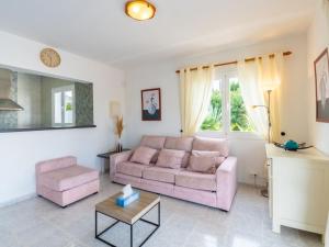 A seating area at Holiday Home Anromi by Interhome