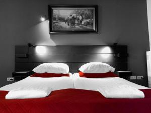 Postel nebo postele na pokoji v ubytování B&B en Vakantiewoningen 't Wienhoes