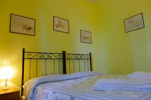 Agriturismo Villa Guarnaschelli客房内的一张或多张床位