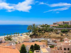 a view of a city and the ocean at Holiday Home Nerja Penthouse by Interhome in Nerja