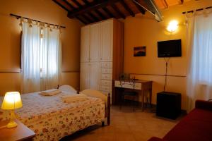Agriturismo Villa Guarnaschelli客房内的一张或多张床位