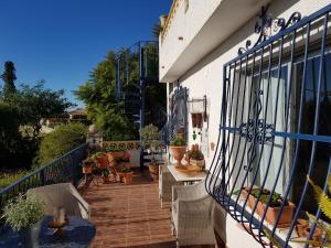 Balkón alebo terasa v ubytovaní Luxury Villa Costa Blanca Sea View