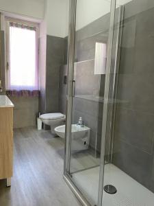 Koupelna v ubytování La Terrazza Apartment