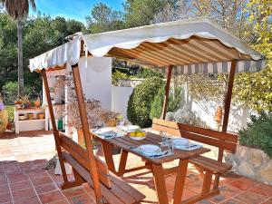 A patio or other outdoor area at Holiday Home El sueno de Jeanne-Marie by Interhome