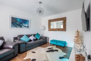 Khu vực ghế ngồi tại Peaceful Home in Central Saundersfoot with Parking