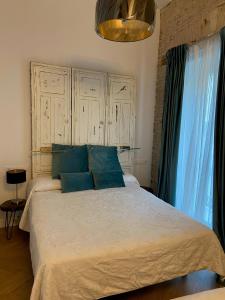 Cama o camas de una habitación en CASA ENEKO