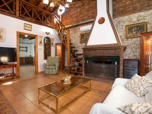 Et tv og/eller underholdning på Holiday Home Villa Verde by Interhome