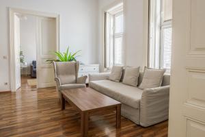 Posezení v ubytování Vienna City Apartments Unteres Belvedere