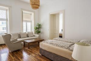 Posezení v ubytování Vienna City Apartments Unteres Belvedere