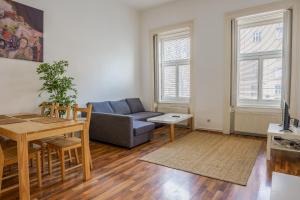 Posezení v ubytování Vienna City Apartments Unteres Belvedere