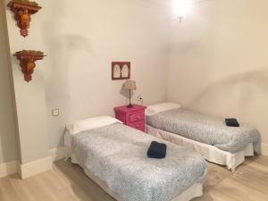 Postel nebo postele na pokoji v ubytování Apartamento Los Valles
