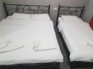 Letto o letti in una camera di Hotel Ragnar