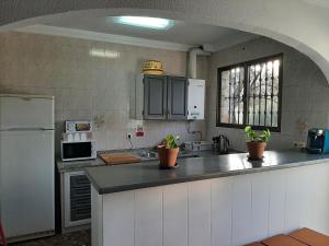 Kuchnia lub aneks kuchenny w obiekcie Vivienda Rural Maestro Herrador
