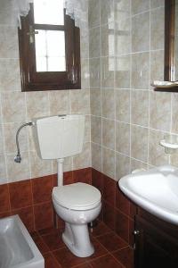 Koupelna v ubytování Hotel Petrino
