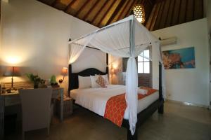 Katil atau katil-katil dalam bilik di OK Divers Resort & Spa
