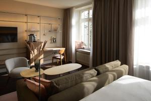 Ένα ή περισσότερα κρεβάτια σε δωμάτιο στο Sorell Hotel Zürichberg