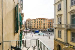 Nespecifikovaný výhled na destinaci La Spezia nebo výhled na město při pohledu z penzionu