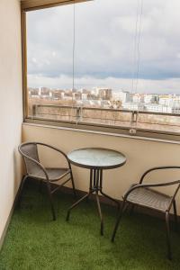 Balkón alebo terasa v ubytovaní ClickTheFlat Gdański Center Prestige Apart Rooms