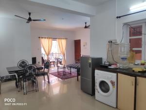 Dapur atau dapur kecil di 2 bhk Calangute - Baga road Saldanha Kyle Gardens