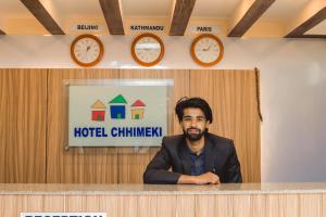 Majutusasutuses Hotel Chhimeki olev sertifikaat, autasu, silt või muu dokument