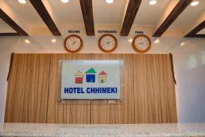 Majutusasutuses Hotel Chhimeki olev sertifikaat, autasu, silt või muu dokument