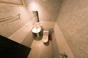 Vannituba majutusasutuses Hotel Chhimeki