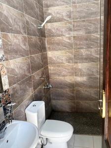 Koupelna v ubytování Golden Plaza Dahab Resort