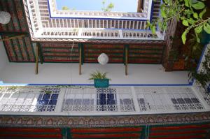 Balkón nebo terasa v ubytování Riad Hôtel Essaouira