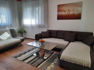Część wypoczynkowa w obiekcie Ferienhaus Lina