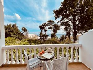 Балкон или терраса в Afroditi Junior Suites