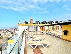 Un balcón o terraza de Hotel Casa del Sol