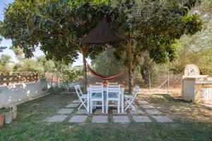 A garden outside Villa Varka
