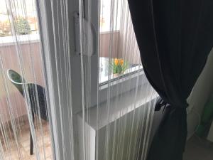 Balkón nebo terasa v ubytování Apartman_Park