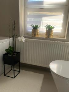 Kúpeľňa v ubytovaní D&V Apartman