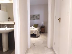 Kúpeľňa v ubytovaní San Marcos Apartamentos + 35 fotografií