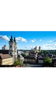 Výhľad na mesto Jáger alebo výhľad na mesto priamo z apartmánu