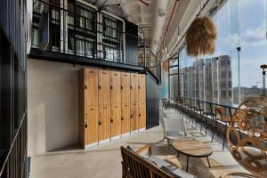 Fotografie z fotogalerie ubytování The O Pod Capsule Hotel v destinaci Tel Aviv