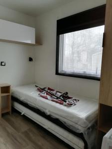 Cama o camas de una habitación en Bora Bora 6/8 personnes