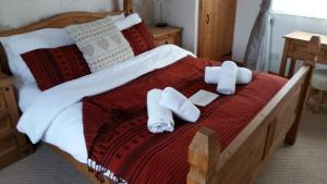 Ліжко або ліжка в номері Meirionfa great base for Snowdon